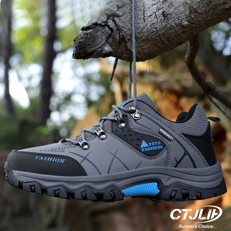 Outdoor Sports Adventure - Hiking Shoes Men's Waterproof Climbing Shoes
