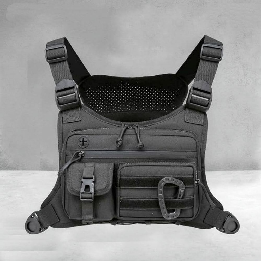 Mens Tactical Chest Oxford Ves - Outdoor Sport Climbing Gear 评论和价格