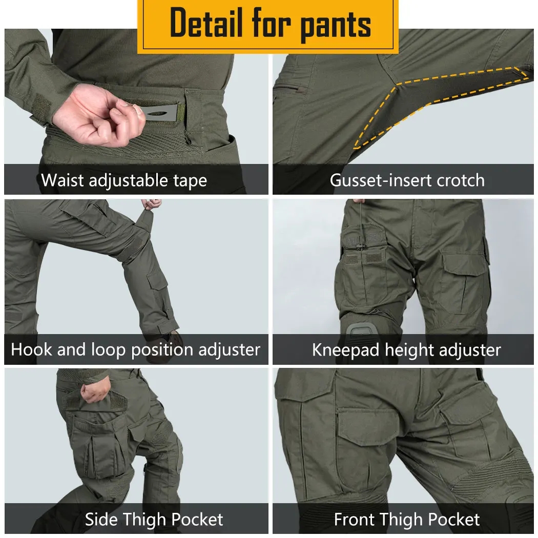 G3 Combat Pants +Pads Elastic  - Outdoor Sport Climbing Gear 评论和价格