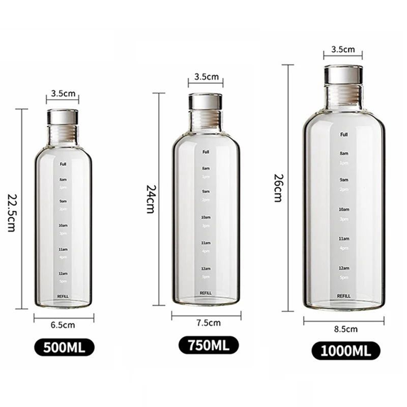 ABUN Borosilicate Glass Sport  - Outdoor Sport Glass Water Bottle 评论和价格